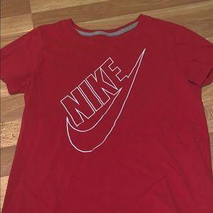 Red Nike Shirt